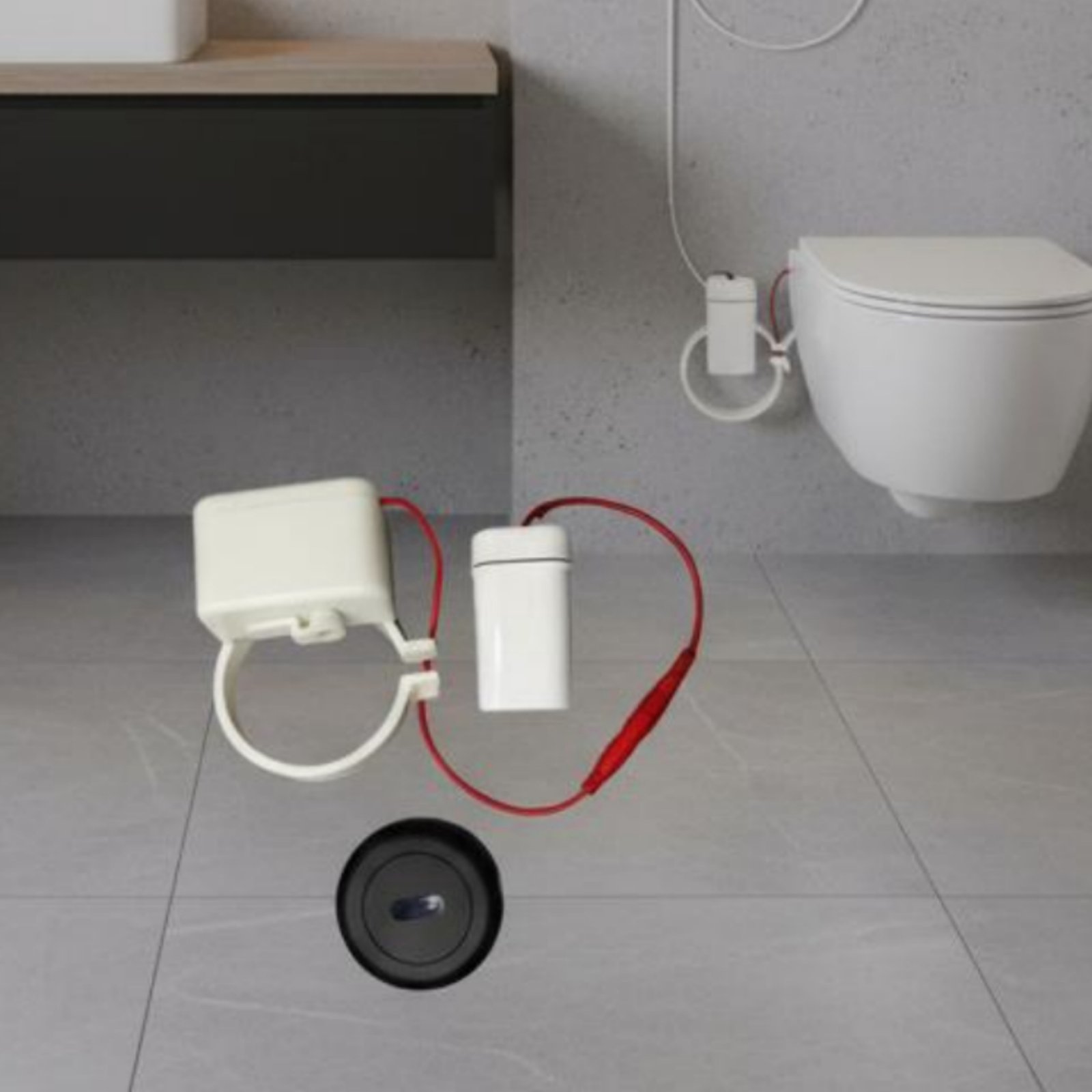 Universal Remote Control - Otomatik Tuvalet Sifonu Hareket Cihazı Hijyenik