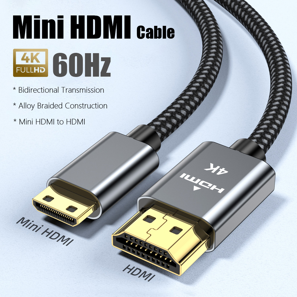 Home Cinema Projector 4K - 4K@60Hz Mini HDMI - HDMI Kablosu