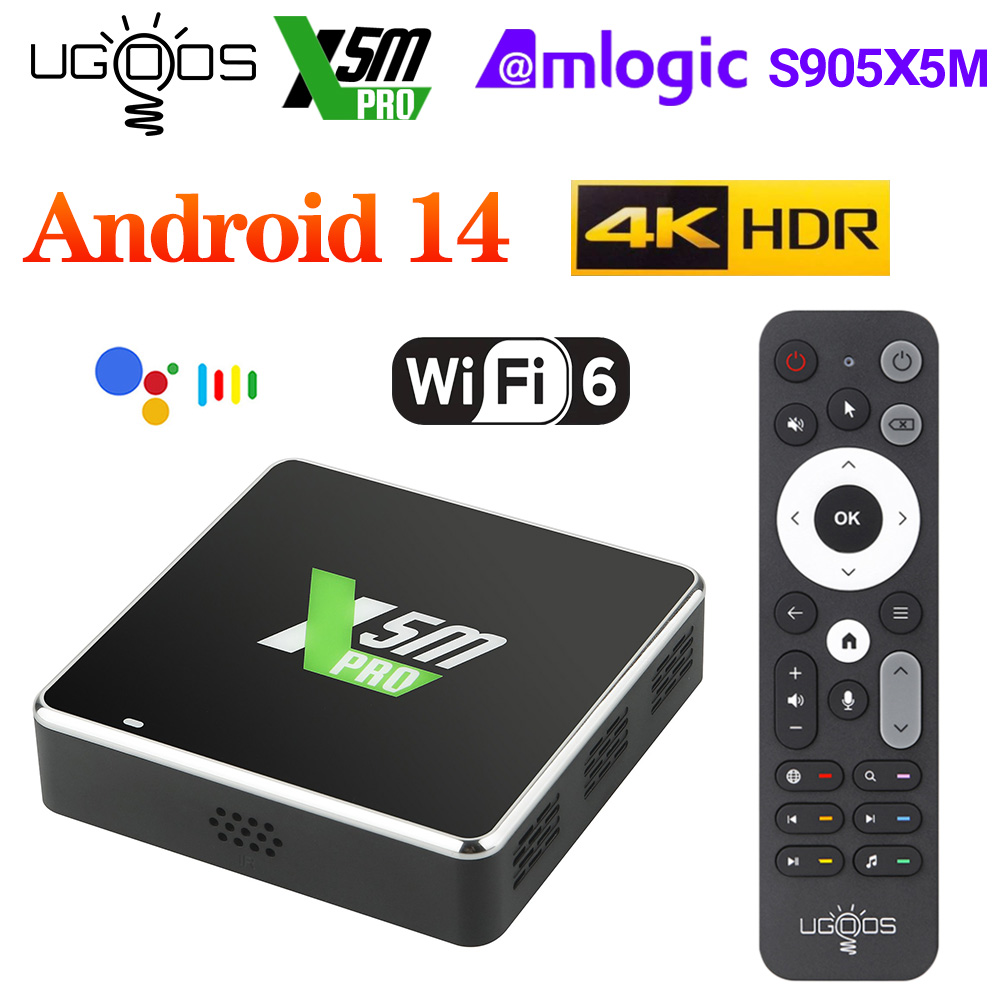 Home Cinema Google - UGOOS X5M Pro Amlogic S905X5M Android