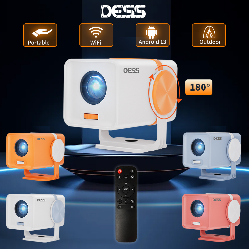 Home Cinema Focal - DESS Projektör Android 13 Çift Bantlı