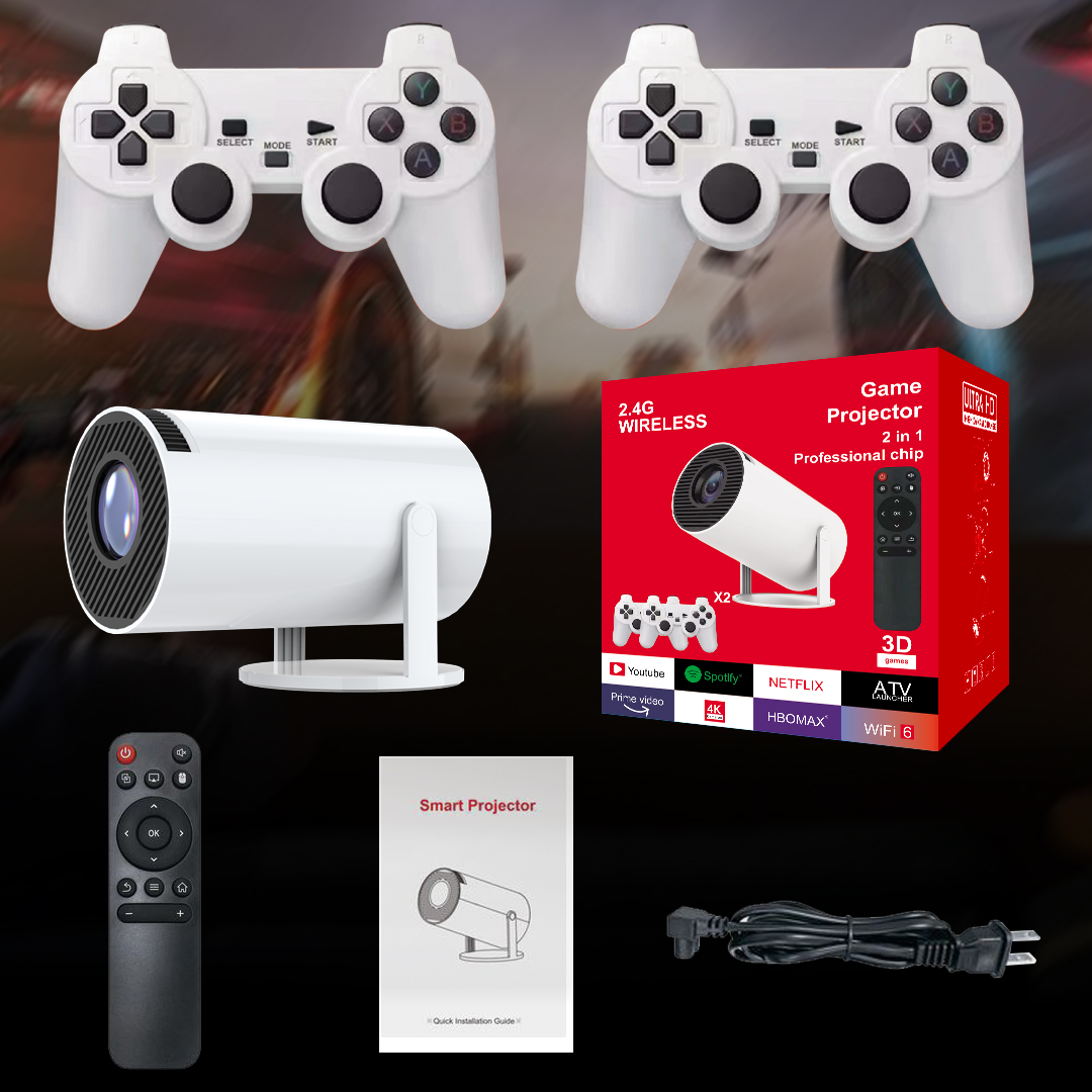 Netflix Home Cinema - 3D Oyun Projektörü 2'si 1 arada