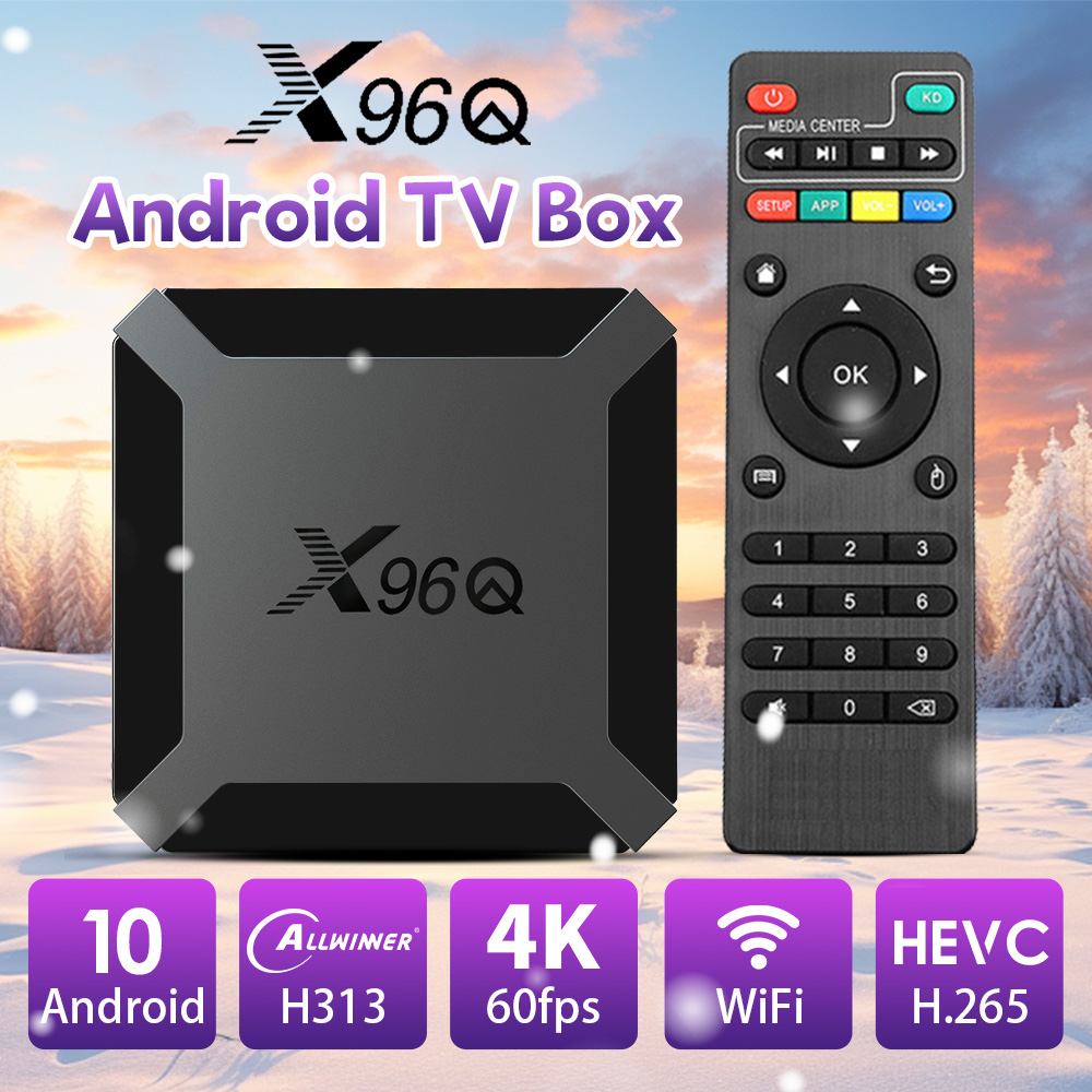 Netflix Home Cinema - X96Q Android TV Kutusu Dört Çekirdekli