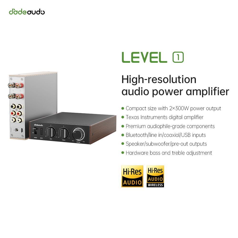 Home Cinema Heos - JadeAudio Seviye 1 Masaüstü HiFi Bluetooth