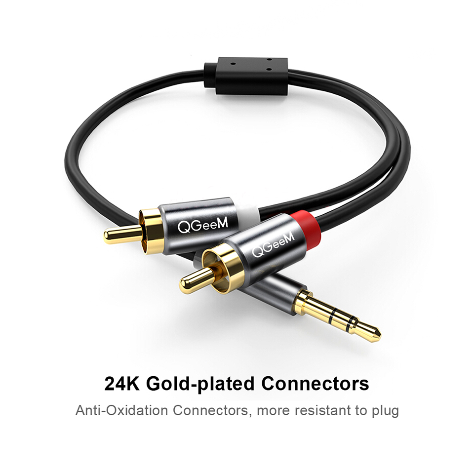 QGeeM RCA kablosu 2RCA 3.5 ses - Genius Home Cinema incelemesi ve fiyatı