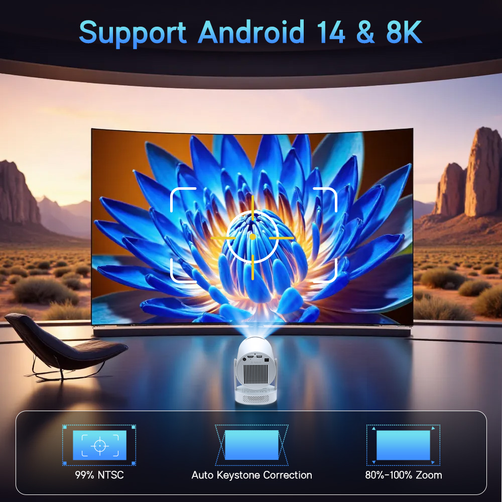 Magcubic 8K Projektör HY320Pro - Home Cinema Focal incelemesi ve fiyatı