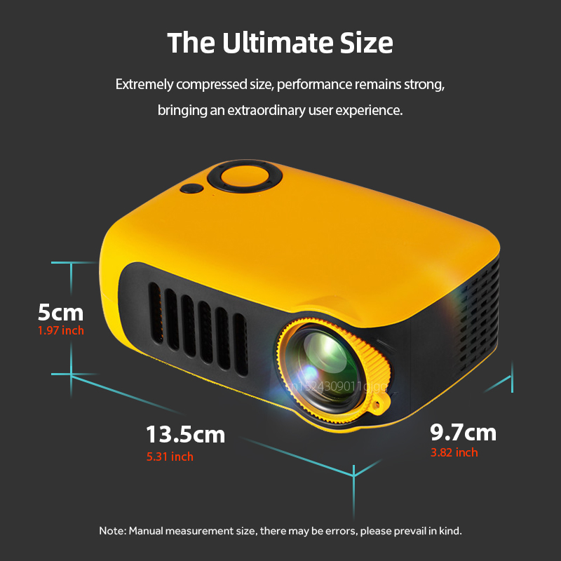 A2000 Mini Projektör Taşınabil - Home Cinema Focal incelemesi ve fiyatı