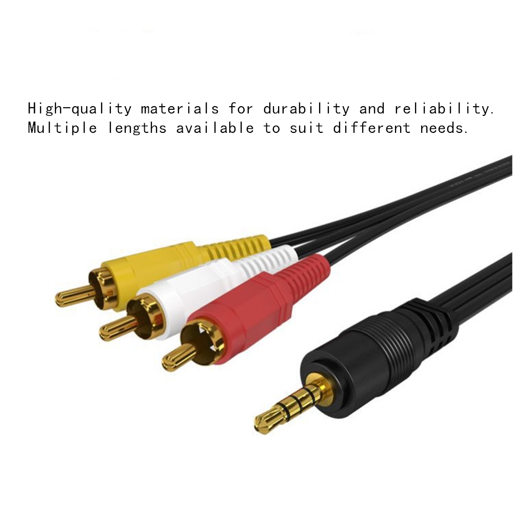 3.5mm 3 RCA Ses Video Kablosu  - Home Cinema Heos incelemesi ve fiyatı