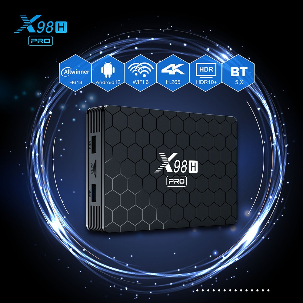 X98H Pro Akıllı TV Kutusu 6K 2 - Home Cinema Google incelemesi ve fiyatı