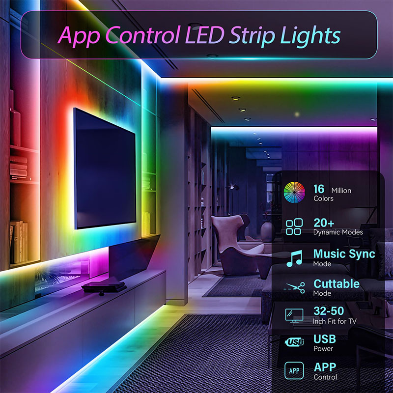 USB RGB LED Şerit Işık SMD3535 - Ambient Light Strip Tv incelemesi ve fiyatı