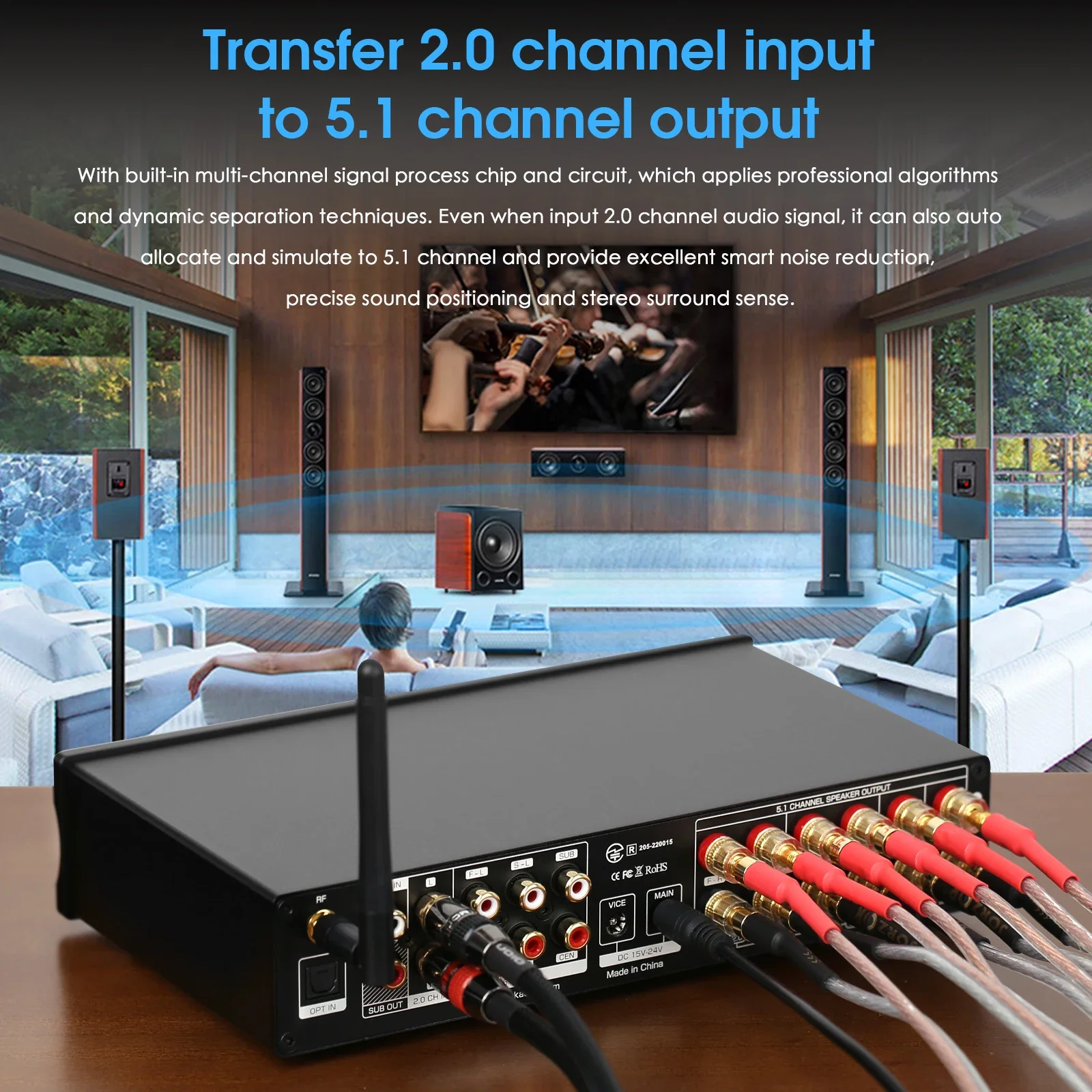 Douk Ses 5.1 Kanal Dijital Amp - Home Cinema Onkyo 5.1 incelemesi ve fiyatı
