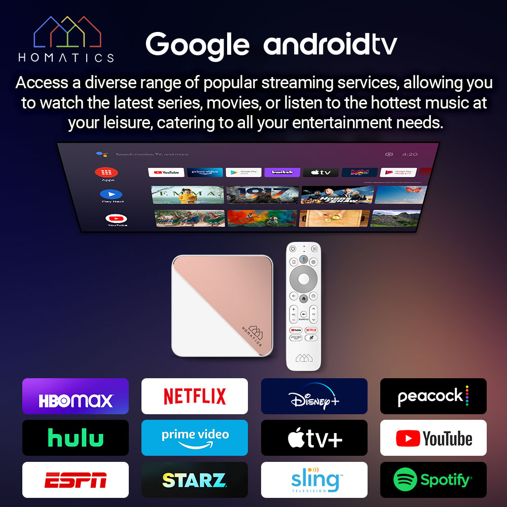 HOMATICS Box R 4K Plus TV Kutu - Home Cinema Google incelemesi ve fiyatı