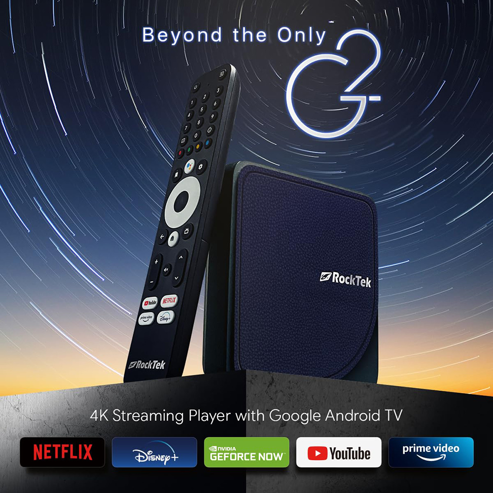 RockTek G2 4K AndroidTV 14 Akı - Home Cinema Google incelemesi ve fiyatı