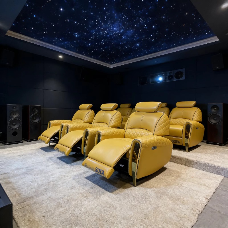 VIP Tekli Deri Yatar Koltuk Ev - Home Cinema High End incelemesi ve fiyatı