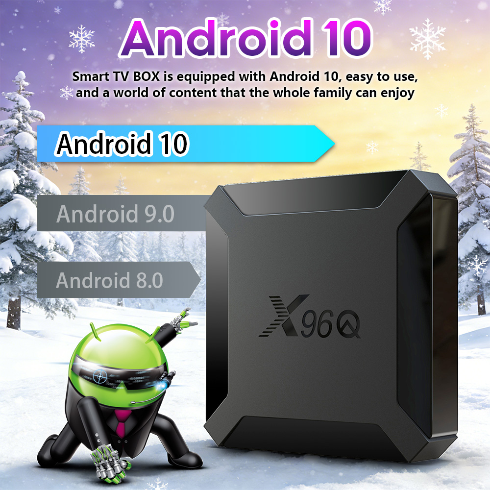 X96Q Android TV Kutusu Dört Çe - Netflix Home Cinema incelemesi ve fiyatı