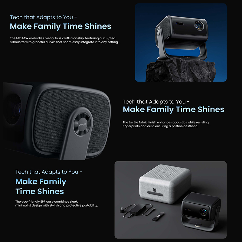 Dangbei MP1 Max 4K Projektör 3 - Netflix Home Cinema incelemesi ve fiyatı