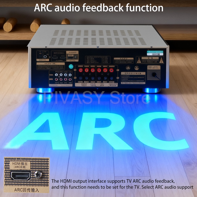 1200W Amplifikatör Bluetooth A - Home Cinema Onkyo 5.1 incelemesi ve fiyatı