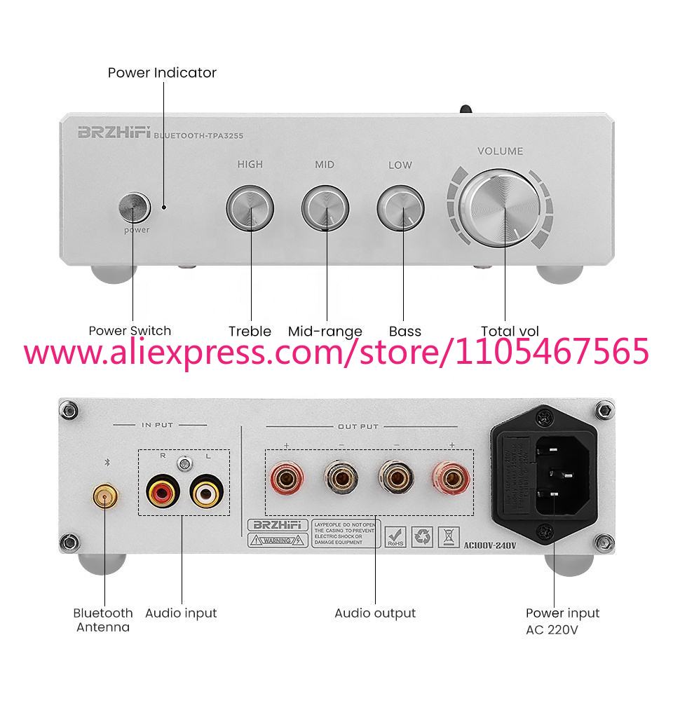 BRZHIFI Ev Sinema Sistemi 3255 - Home Cinema High End incelemesi ve fiyatı